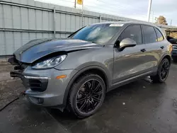 Salvage cars for sale at Littleton, CO auction: 2018 Porsche Cayenne S