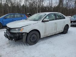 Salvage cars for sale at Cookstown, ON auction: 2015 Volkswagen Jetta SE