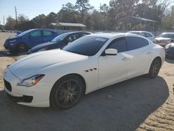 Maserati salvage cars for sale: 2015 Maserati Quattroporte S