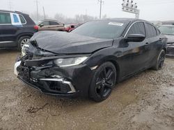 Honda Civic salvage cars for sale: 2019 Honda Civic LX