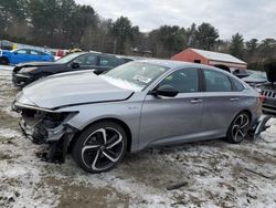 Honda salvage cars for sale: 2022 Honda Accord Hybrid Sport