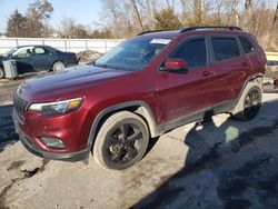 Salvage cars for sale at Bridgeton, MO auction: 2019 Jeep Cherokee Latitude Plus