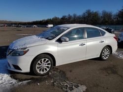 Salvage cars for sale at Brookhaven, NY auction: 2018 Nissan Sentra S