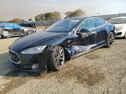 Salvage cars for sale from Copart San Diego, CA: 2013 Tesla Model S