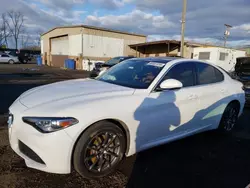 Salvage cars for sale at New Britain, CT auction: 2020 Alfa Romeo Giulia