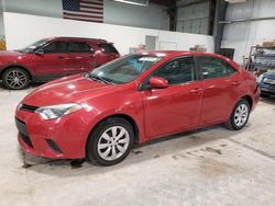 Toyota Corolla salvage cars for sale: 2014 Toyota Corolla L