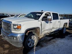 Salvage trucks for sale at Brighton, CO auction: 2017 GMC Sierra K2500 SLT