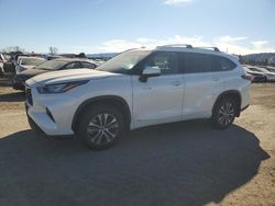 Salvage cars for sale at San Martin, CA auction: 2020 Toyota Highlander Hybrid XLE