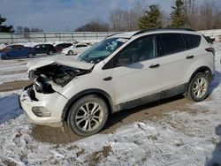 Vehiculos salvage en venta de Copart Davison, MI: 2017 Ford Escape SE