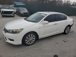 Salvage cars for sale at Savannah, GA auction: 2013 Honda Accord EXL