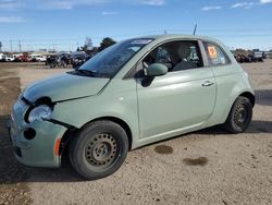 Salvage cars for sale at Nampa, ID auction: 2012 Fiat 500 POP