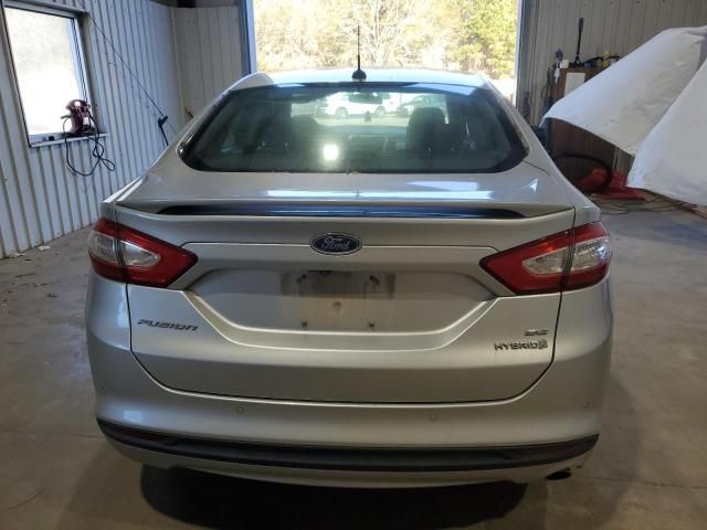 2013 Ford Fusion SE Hybrid