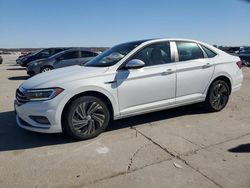 Salvage cars for sale at Grand Prairie, TX auction: 2019 Volkswagen Jetta SEL Premium