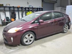 Salvage cars for sale at Candia, NH auction: 2013 Toyota Prius