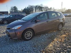 Salvage cars for sale at Mebane, NC auction: 2017 Toyota Prius V