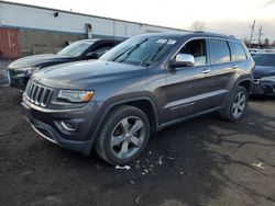 Salvage cars for sale at New Britain, CT auction: 2015 Jeep Grand Cherokee Limited