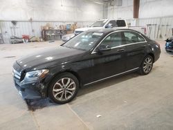 Salvage cars for sale at Milwaukee, WI auction: 2018 Mercedes-Benz C 300 4matic