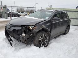 Salvage cars for sale at Central Square, NY auction: 2018 Toyota Rav4 LE