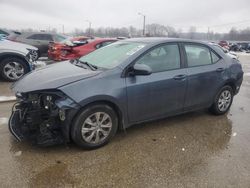 Salvage cars for sale from Copart Louisville, KY: 2017 Toyota Corolla LE ECO