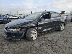 Salvage cars for sale at Colton, CA auction: 2015 Volkswagen Jetta SEL