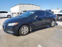 Honda Civic lx Vehiculos salvage en venta: 2012 Honda Civic LX