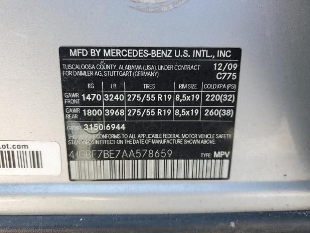 2010 Mercedes-Benz GL 450 4matic