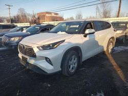 Salvage cars for sale from Copart New Britain, CT: 2022 Toyota Highlander L