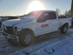 Salvage cars for sale at Wayland, MI auction: 2016 Ford F150 Super Cab