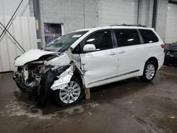 Carros salvage a la venta en subasta: 2015 Toyota Sienna XLE