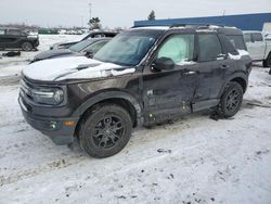 Salvage cars for sale at Woodhaven, MI auction: 2021 Ford Bronco Sport BIG Bend