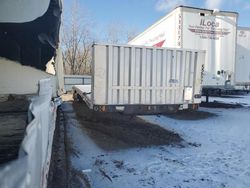 Salvage trucks for sale at Elgin, IL auction: 2018 Fontaine Flatbed TR