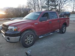 Ford salvage cars for sale: 2007 Ford F150 Supercrew