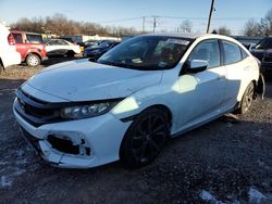 Salvage cars for sale at Hillsborough, NJ auction: 2018 Honda Civic Sport