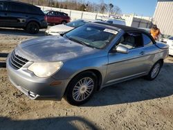 Salvage cars for sale at Spartanburg, SC auction: 2008 Chrysler Sebring Touring