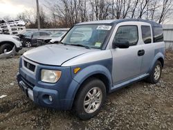 Salvage cars for sale from Copart Windsor, NJ: 2006 Honda Element EX