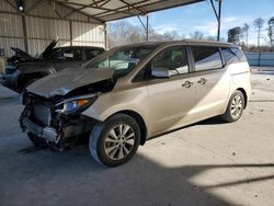 Salvage cars for sale from Copart Cartersville, GA: 2016 KIA Sedona LX