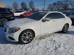 Mercedes-Benz salvage cars for sale: 2016 Mercedes-Benz C 300 4matic