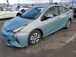 Toyota salvage cars for sale: 2017 Toyota Prius