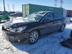 Salvage cars for sale at Elgin, IL auction: 2016 Subaru Legacy 2.5I Premium