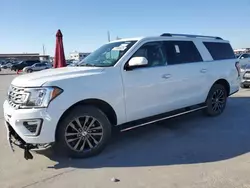 Ford Expedition salvage cars for sale: 2021 Ford Expedition Max Limited