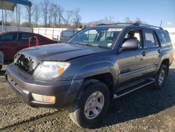 Toyota salvage cars for sale: 2004 Toyota 4runner Limited