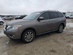 Salvage cars for sale at Houston, TX auction: 2014 Nissan Pathfinder S