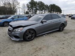 Salvage cars for sale at Loganville, GA auction: 2016 Mercedes-Benz E 350