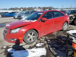 Salvage cars for sale from Copart Pennsburg, PA: 2013 Chevrolet Cruze LT