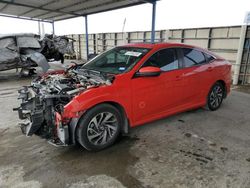 Honda salvage cars for sale: 2017 Honda Civic EX