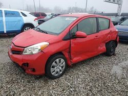 Toyota Yaris salvage cars for sale: 2013 Toyota Yaris