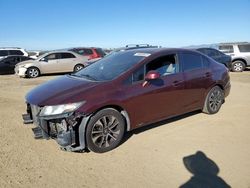 Salvage cars for sale at American Canyon, CA auction: 2013 Honda Civic EX