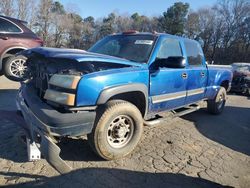 Salvage cars for sale at Austell, GA auction: 2003 Chevrolet Silverado C1500 Heavy Duty