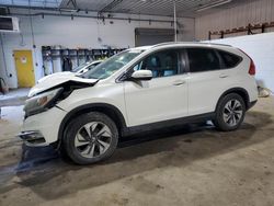 Salvage cars for sale at Candia, NH auction: 2015 Honda CR-V Touring