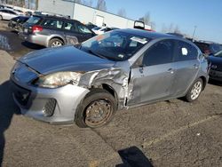 Salvage cars for sale at Portland, OR auction: 2013 Mazda 3 I